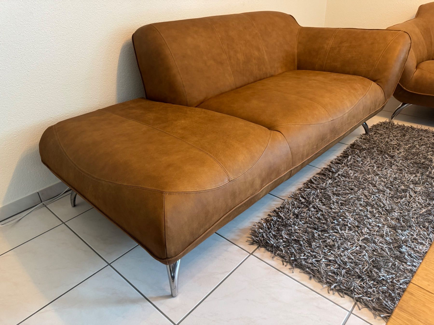 Divani: Chaiselongue Aus Echtleder – Usato da Uesslingen venduto da Borisw 2
