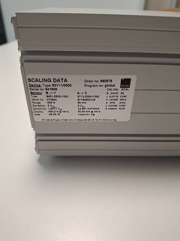 Misurare: Burster Digiforce 9311 Messgerät – Usato da Wädenswil venduto da FCSCH 2