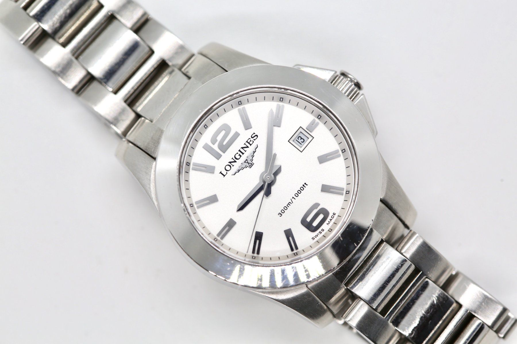 Longines Orologi: Longines Conquest Damenuhr – Usato da Reinach BL venduto da Han-Numismatik 2