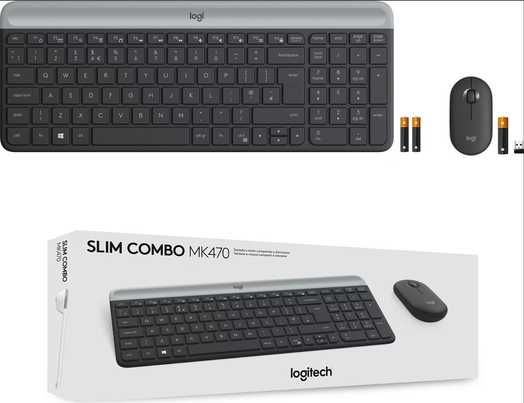 Logitech Tastiere: Logitech MK470 Combo Tastatur Bluetooth mit Maus – Nuovo e nell'imballaggio originale da Zürich venduto da monamele 1
