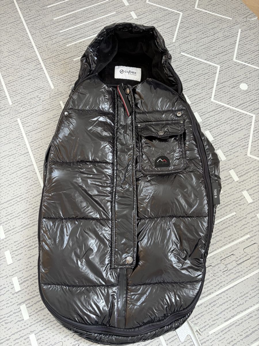 Cybex Sacchi a pelo: CYBEX Platinum Winter Fusssack Mini deep black black – Usato da Küsnacht ZH venduto da Sanibeljp