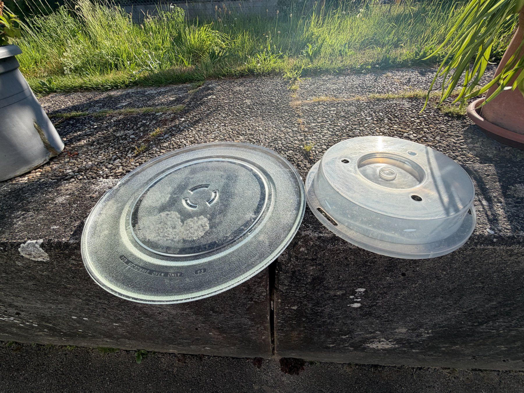Elettrodomestici da cucina: Mikrowellen Drehteller Glas und Kunststoff gebraucht – Usato da Brunnenthal venduto da Eco07