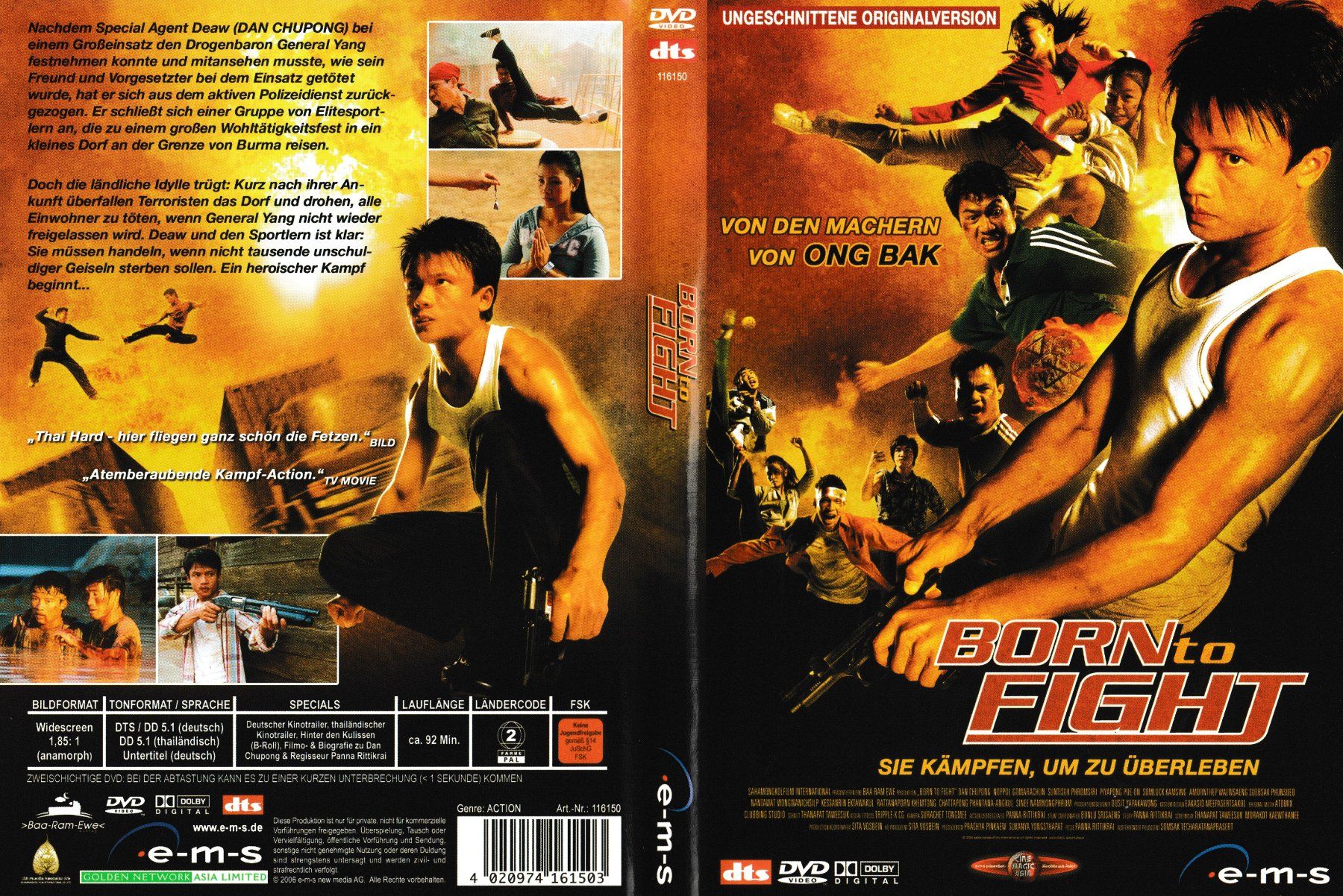 Tutti i DVDs: DVD - Born to Fight – Usato da Langnau am Albis venduto da MediaRescuerKeLoX