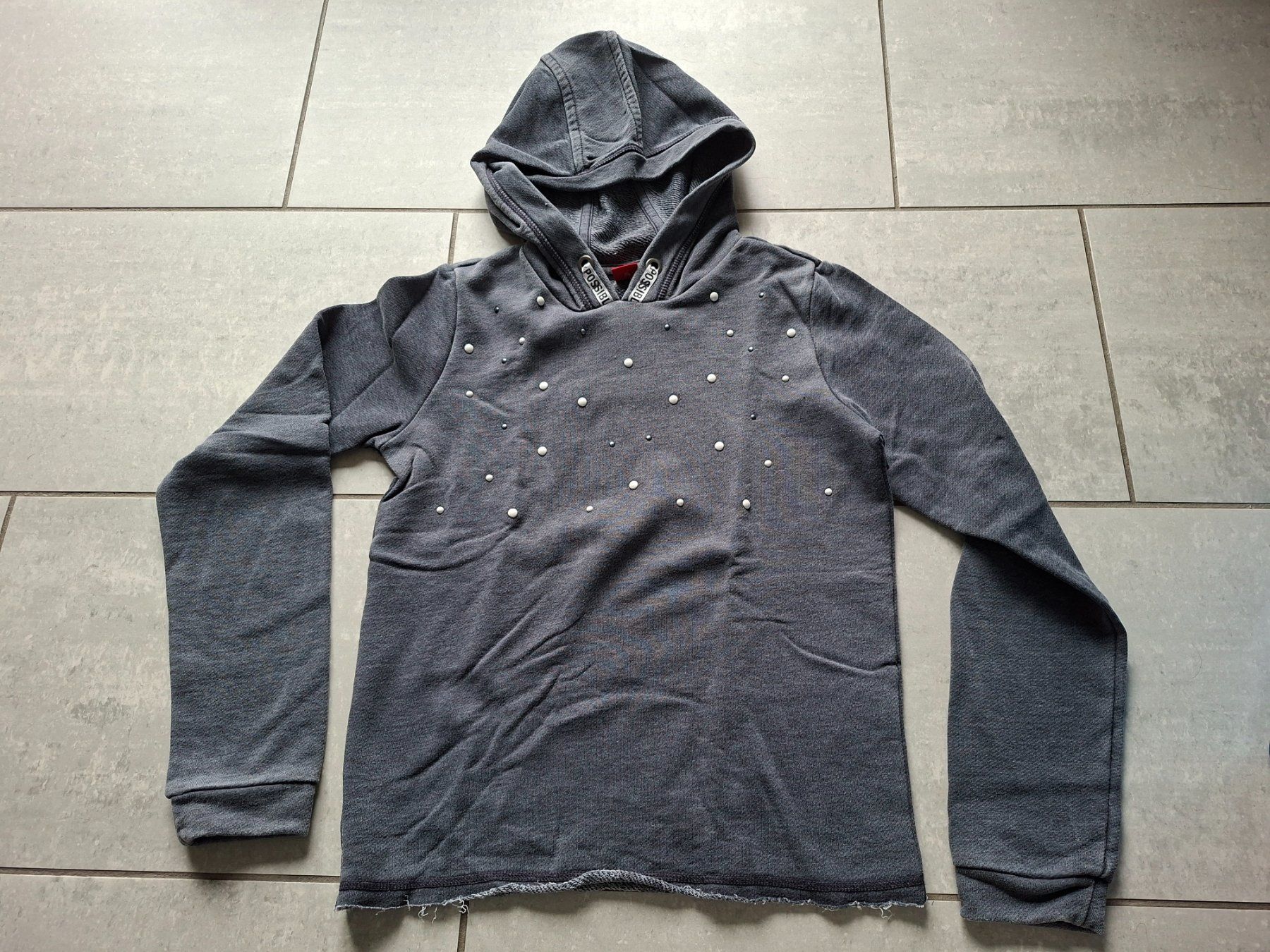 S.Oliver Maglioni & Felpe: S.Oliver Kapuzenpullover grau Gr.176 Neu – Nuovo (secondo la descrizione) da Killwangen venduto da KIANA08