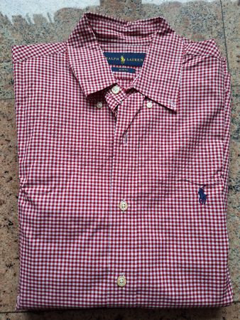 Ralph Lauren Hemd, rot/weiss kariert, Gr. S, Top Zustand!