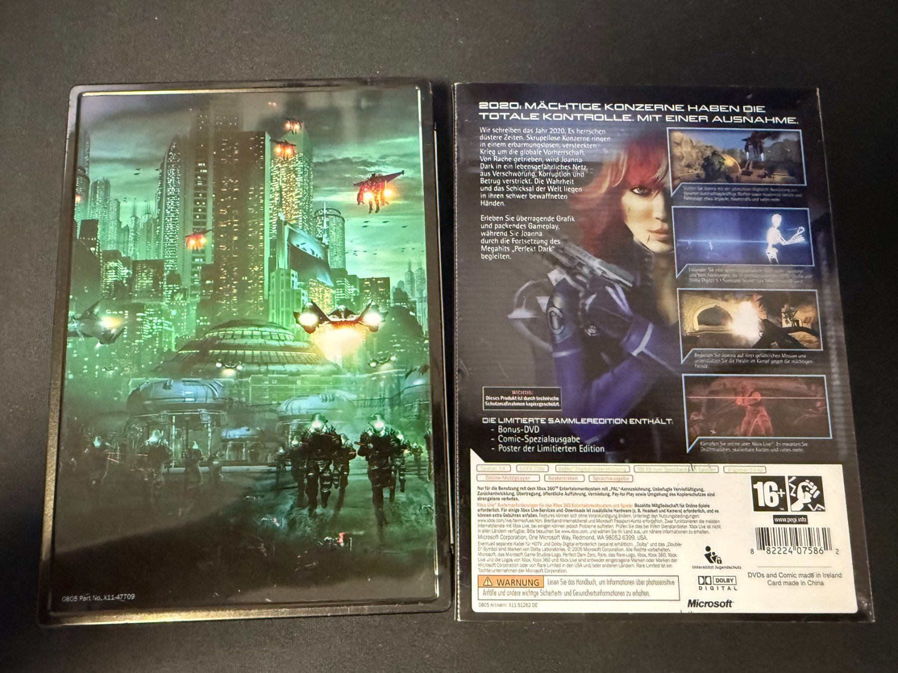 Microsoft Giochi: Perfect Dark Zero collector édition limitée - Xbox 360 – Usato da Pont-de-la-Morge venduto da Darfal 3