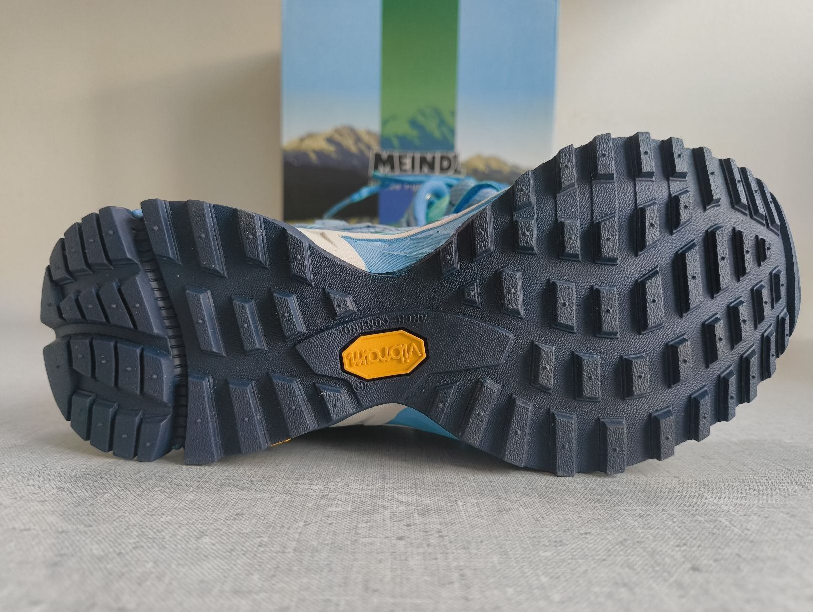 Meindl Scarpe da donna: Meindl Finale Lady GTX Wanderschuhe Grösse 3.5 hellblau – Nuovo e nell'imballaggio originale da Uitikon Waldegg venduto da PJLS1 4
