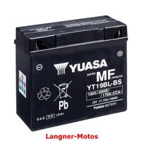 Yuasa GEL Motorrad Batterie 12V 19AH YT19BL BMW K 1100-1600