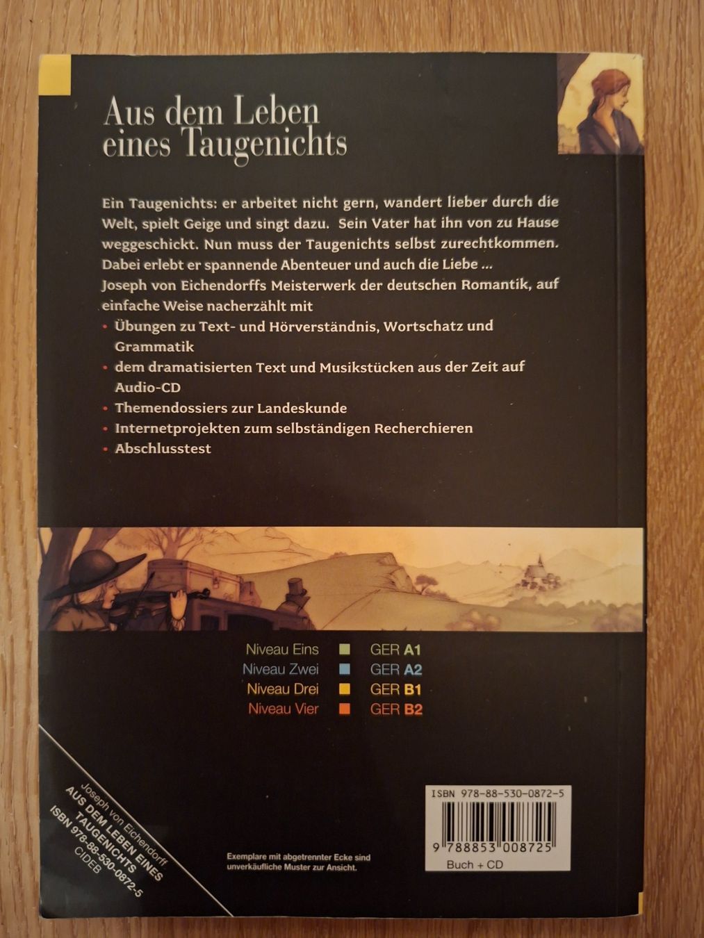 Libri: Joseph von Eichendorff: Aus dem Leben eines Taugenichts – Usato da Niederweningen venduto da gra_7npt 1
