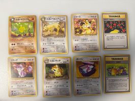 Pokemon 8x Team Rocket Vintage Karten ab 1.-