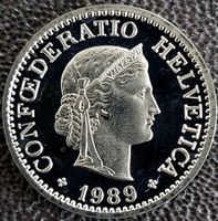 10 Rappen 1989 stgl. / aus Münzsatz