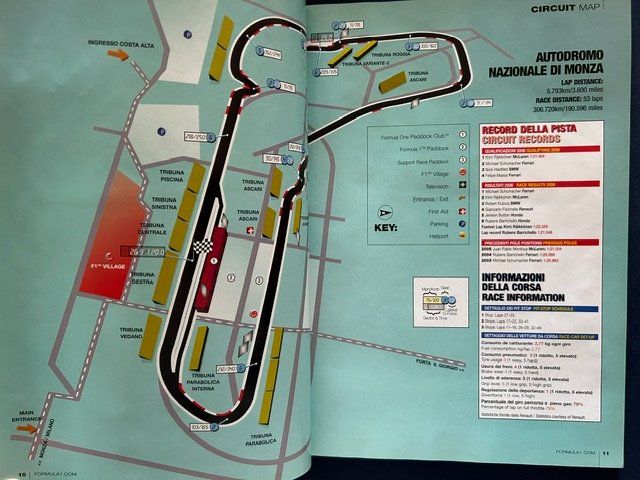 Riviste & Magazine: Formel 1, Katalog Monza 2007, Official Programme – Usato da Bern venduto da oregonzwei 5