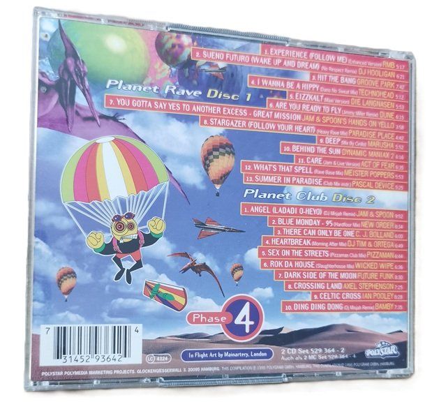 CD: RaveBase Phase 4  (2 CD) – Usato da Wilen b. Wollerau venduto da morethanmusic 1