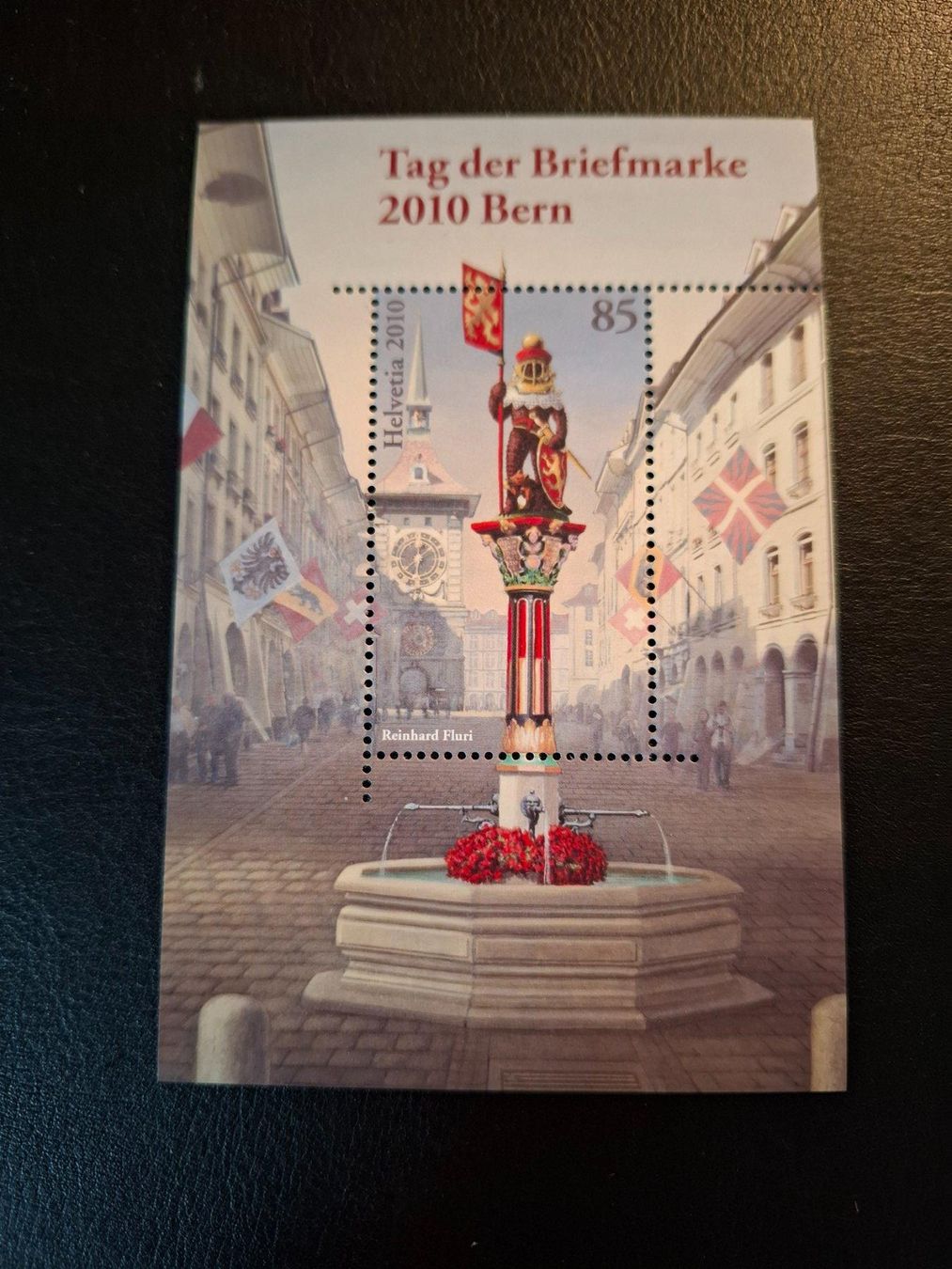 Tutti i francobolli: 2010 Tag der Briefmarke Bern Block Postfrisch Neu – Nuovo e nell'imballaggio originale da Affoltern am Albis venduto da Andrezc