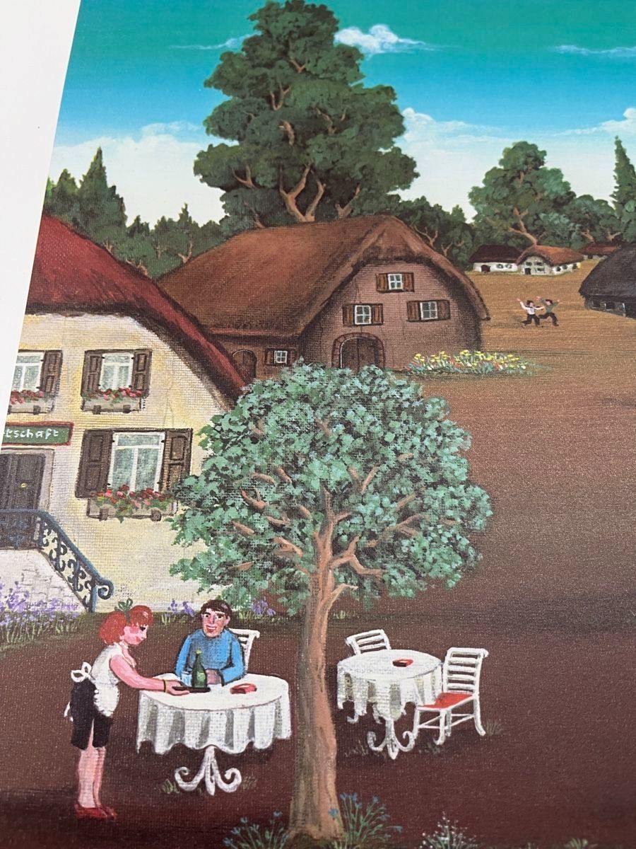 Foto & Immagini: A. KAUFMANN  KUNSTDRUCK SIGNIERT NUMMERIERT – Usato da Gersau venduto da kunst-online 2