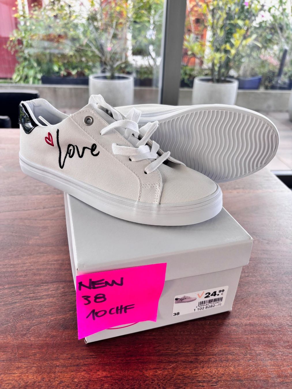 Scarpe per ragazze: NEU Sneakers 'Love' GR 38 – Nuovo e nell'imballaggio originale da Schönenbuch venduto da ver_58wg