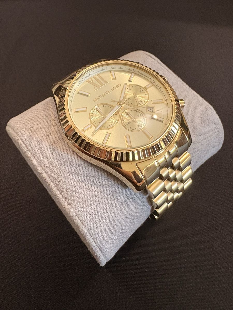 Michael Kors Uhren: Michael Kors Lexington Gold – Gebraucht aus Stäfa von nic_k5nw 2