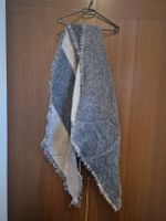 Warmer Winter Schal in Grau/Blau - Top Zustand!