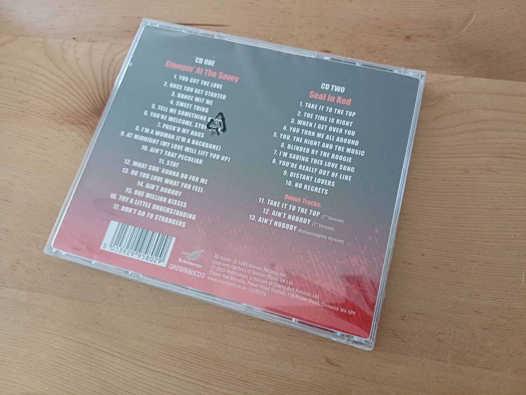 CD: Rufus & Chaka Khan - Stompin'... live / Seal in red – Nuovo e nell'imballaggio originale da Jona venduto da Rreto71 1