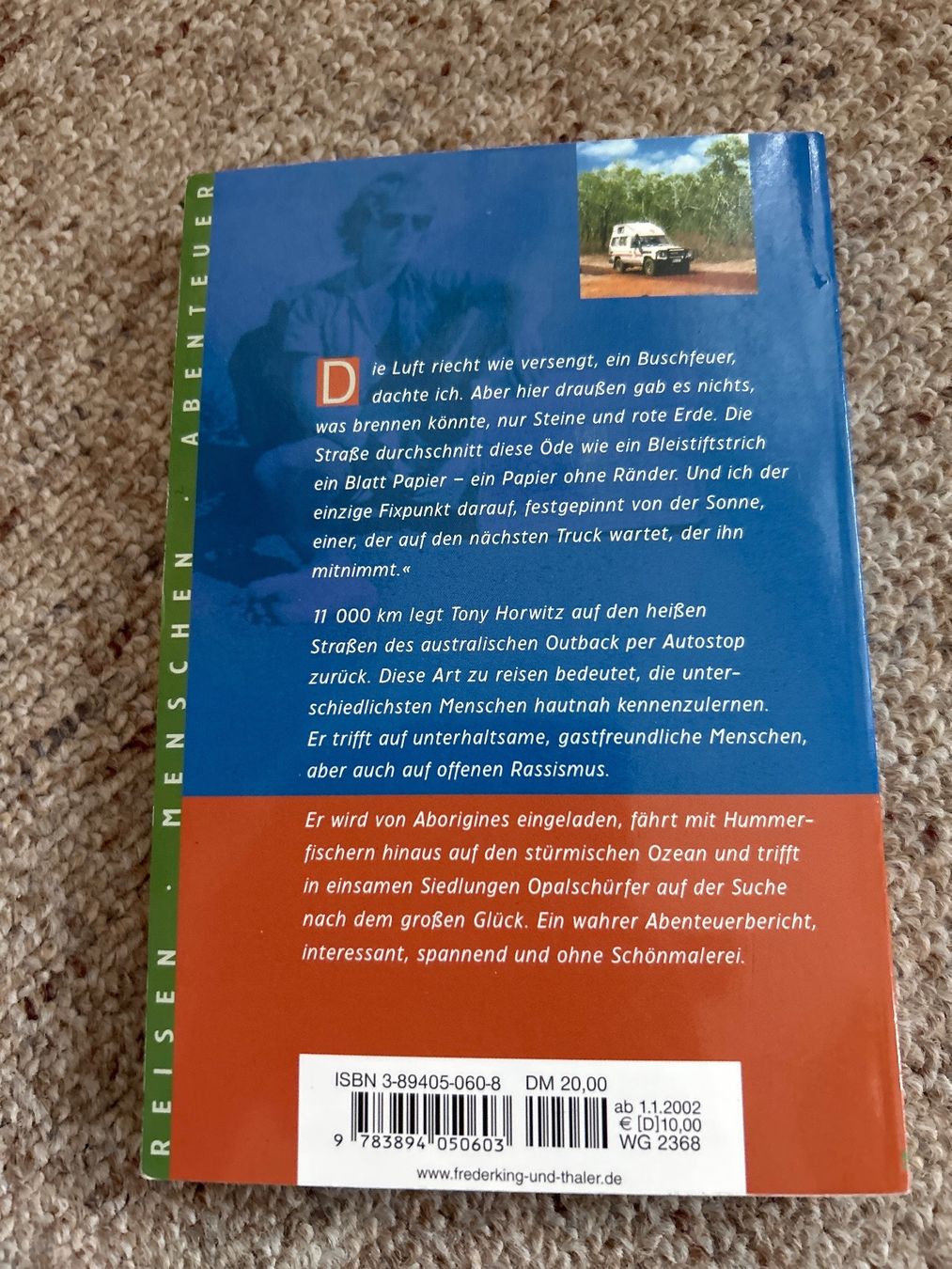 Livres: Tony Horwitz Australiens Outback – D'occasion à Champfèr par Rothli 1