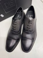 Chaussures DIS Homme, Taille 45, Cuir Gris Foncé