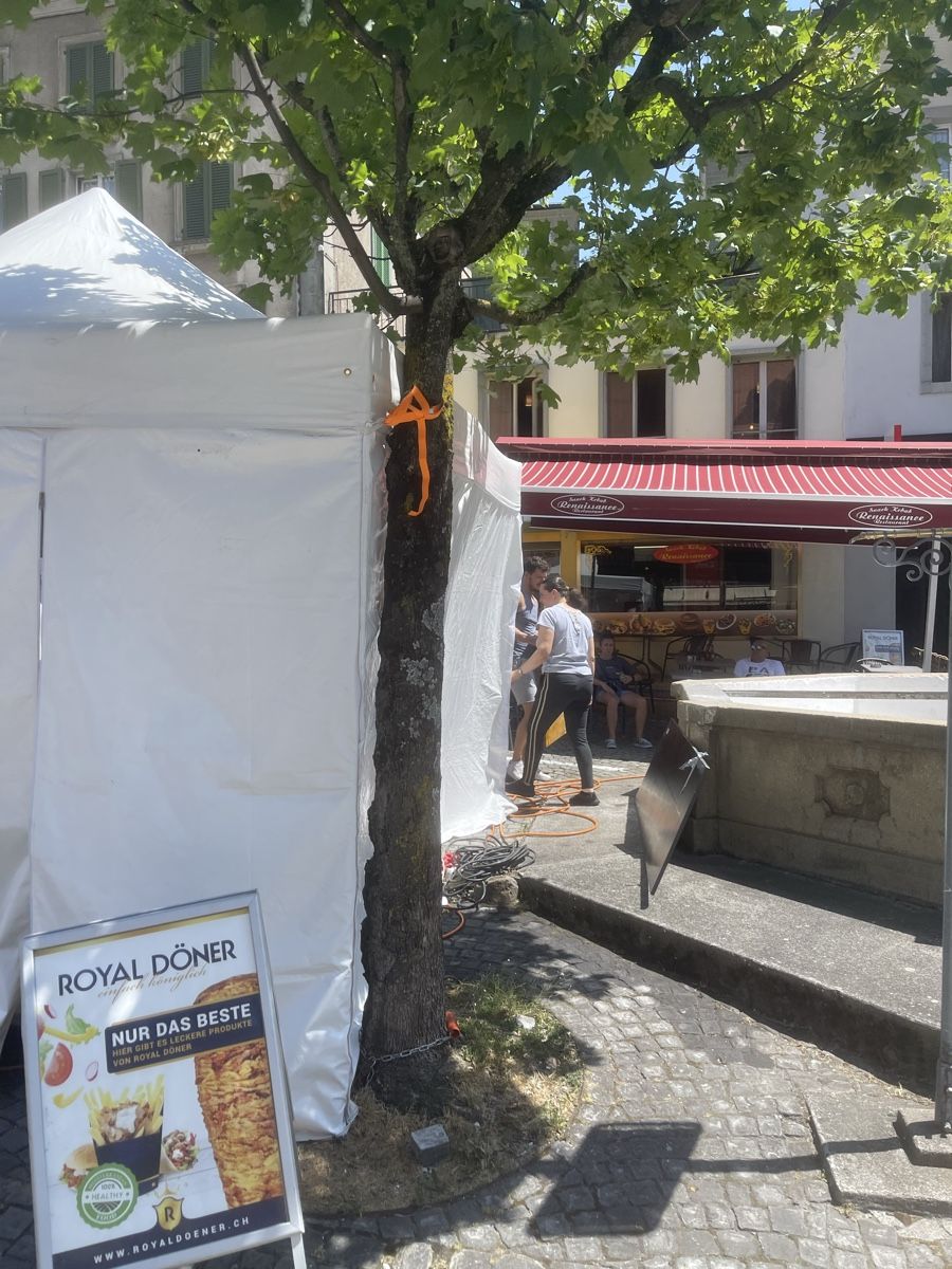 Ombrelloni: tente pour les manifestations – Usato da Romont FR venduto da lua_k8pr 4