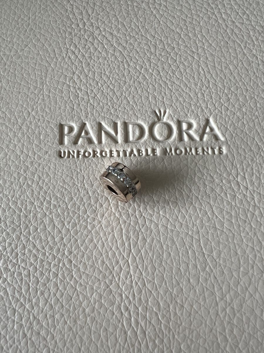 Pandora Anhänger: Original Pandora Clip rosegold – Gebraucht aus Toffen von Vanessa_Germann