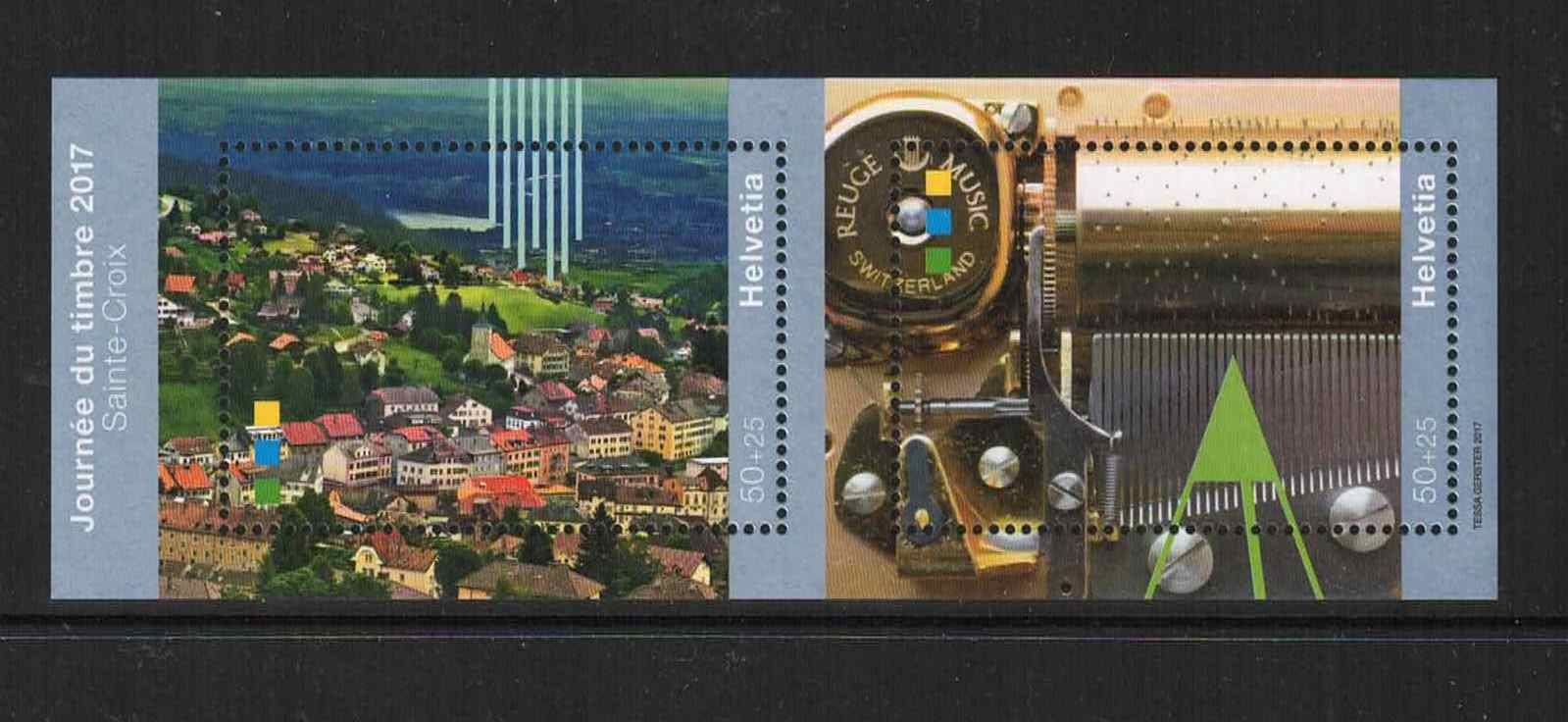 Tous les timbres: Bloc Journée du Timbre 2017 – Neuf avec emballage d'origine à CHENE-BOURG par Praslin