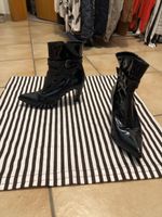Bottines vernies noires T.38 