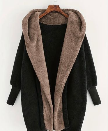 Plüsch Teddybären Mantel OneSize
