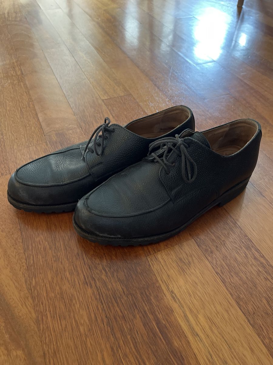 Scarpe da uomo: Wick Shoes Schwarze Halbschuhe Gr. 42.5 – Usato da zürich venduto da Fourstar0 2