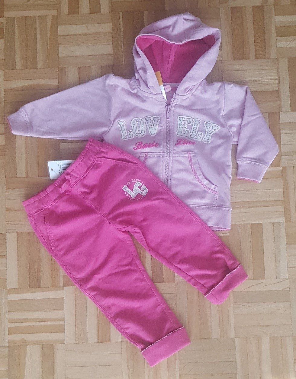Lotti & Set di vestiti: 2-teil. Set Rosa/Pink 80/86 oder 92/98 – Nuovo e nell'imballaggio originale da Turbenthal venduto da sch_s72n