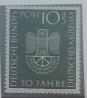 MA293) BRD 1953, Nr. 163, Museum München postfrisch Kt. 35.-