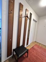 Mid-Century Garderobe mit Spøttrup Hocker