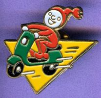 KNORR  Knorrli mit Vespa