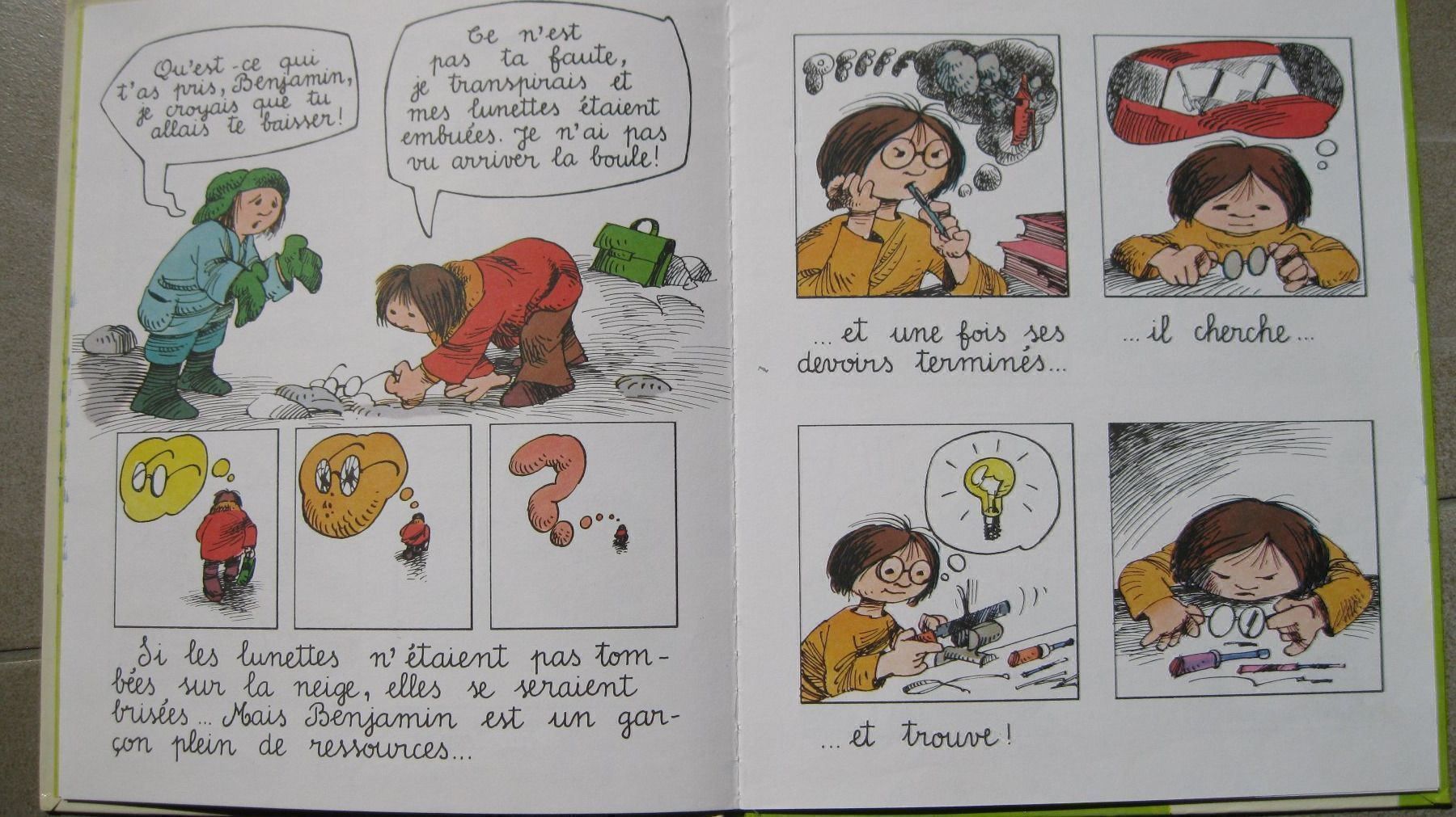 Livres: Les lunettes de Benjamin – D'occasion à vouvry par -tivoli- 1