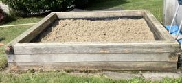 Sandkasten massiv (Eigenbau)