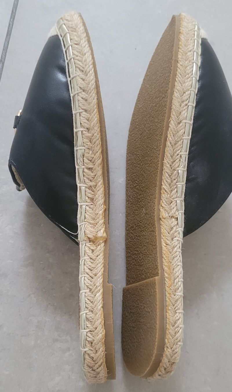 Anna Field Damenschuhe: Anna Field Espadrilles Pantoletten Gr. 38 Schwarz – Neu (gemäss Beschreibung) aus Uitikon Waldegg von SYMATTHI 1