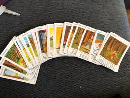 ANTIKES QUARTETT SPIEL MIT MÄRCHEN
