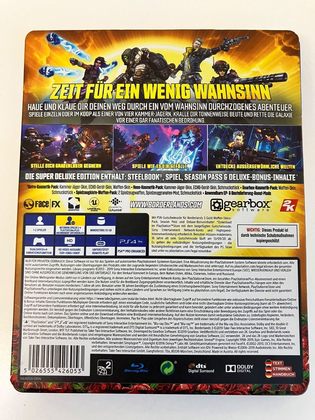 Giochi: Borderlands 3 - Super Deluxe Edition – Usato da Winterthur venduto da simba1983 1