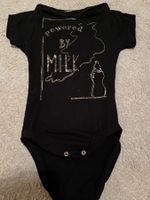 Schwarzer Babybody, 12-18 Monate, kaum benutzt!