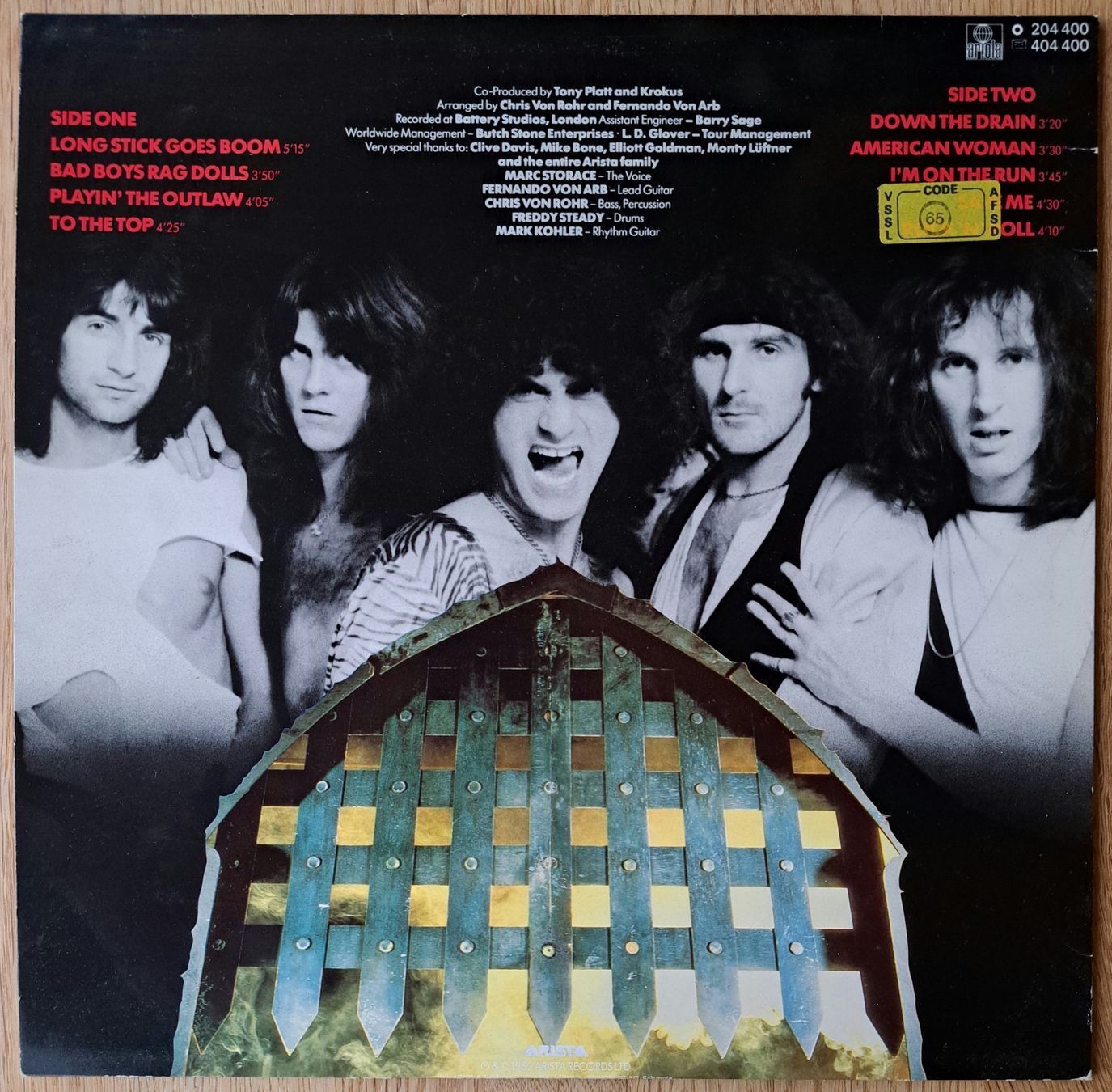 Dischi in vinile: Krokus - One vice at a time – Usato da Meggen venduto da Ricardokoch 1