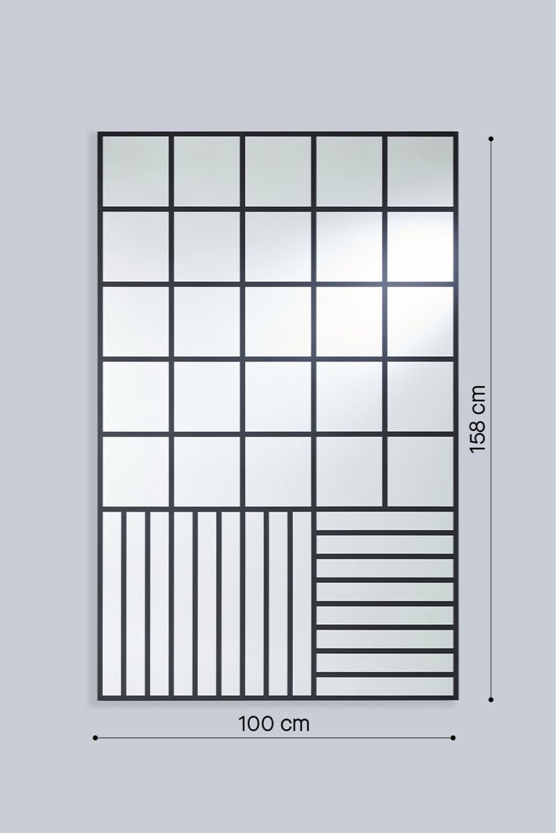 Specchi: Miroir GRID BLACK by SYLVAIN WILLENZ – Nuovo (secondo la descrizione) da Arlesheim venduto da kay_v7nr 4