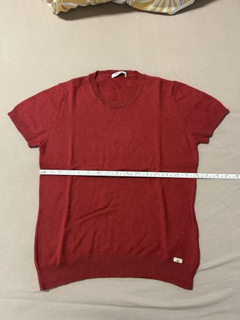 Pull&Love Rouge, T-shirt, laine, Taille XS/S