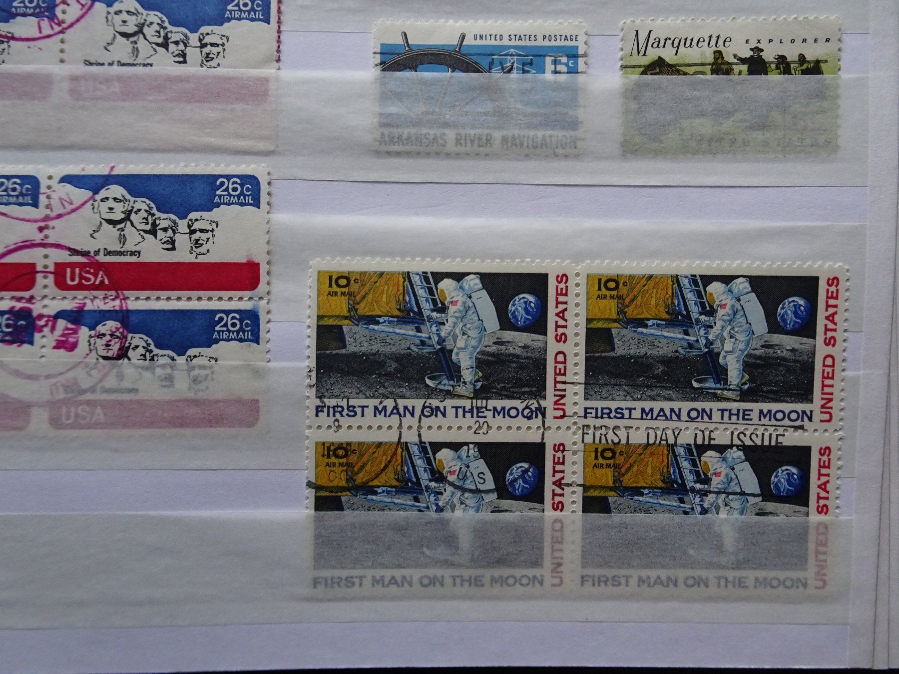 Alle Briefmarken: USA Div. – Gebraucht aus Aadorf von Chnorli-Furz 6