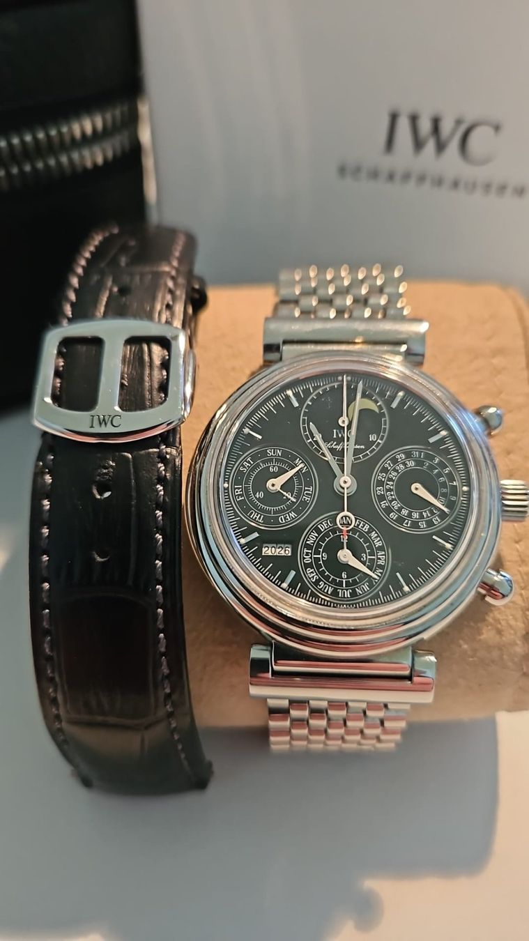 IWC Uhren: IWC Da Vinci Perpetual Calendar mit Saphirglas – Gebraucht aus Schaffhausen von Fashion1144