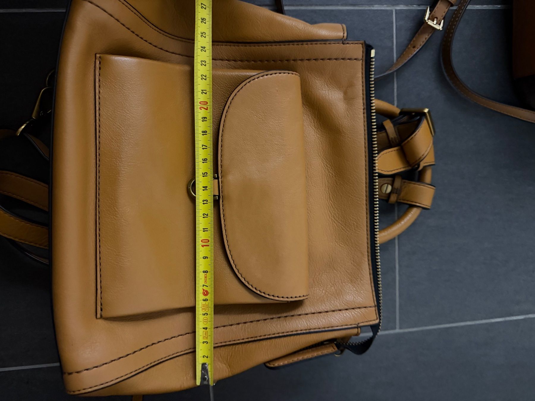 Fossil Taschen für Damen: Fossil Damentasche Leder camel guter Zustand – Neu (gemäss Beschreibung) aus steinach von Tintenfis5 2