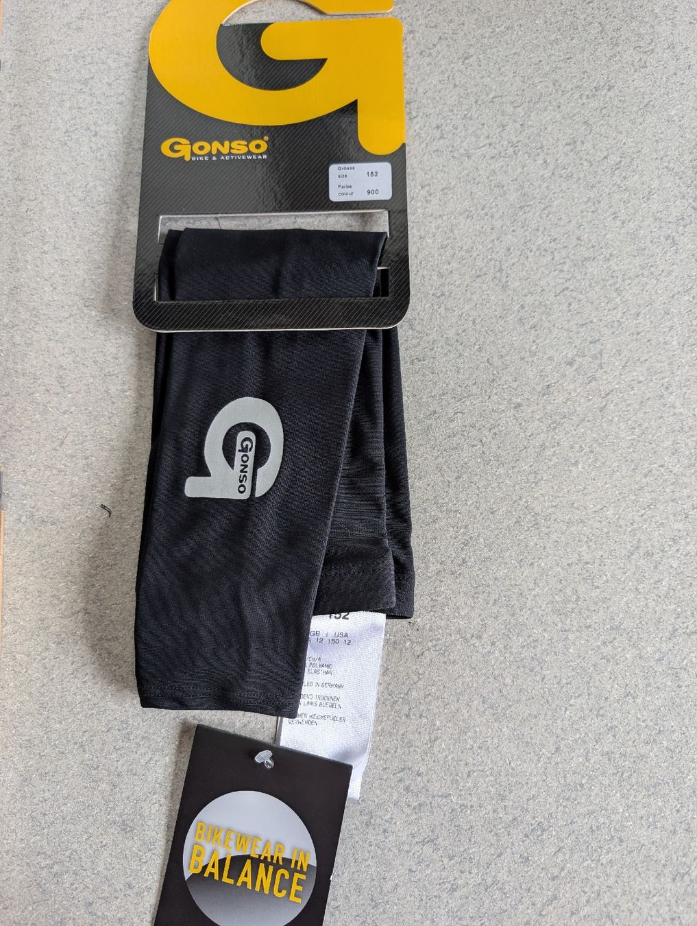 Biciclette: Gonso Armling originalverpackt, GR 152, schwarz – Nuovo e nell'imballaggio originale da Kirchberg SG venduto da kar_5rtl