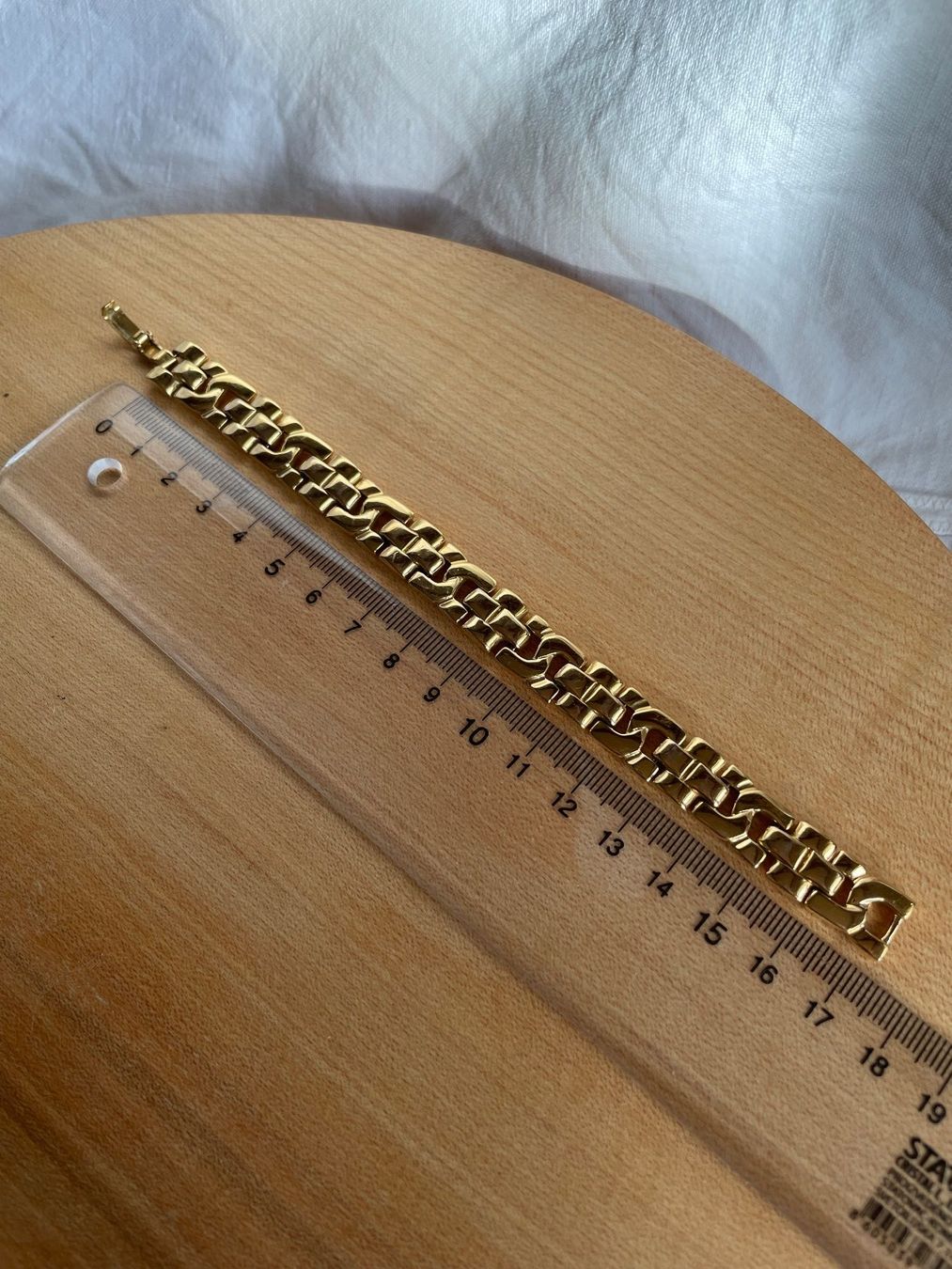 Bracciali & Braccialetti: Armband, Modeschmuck, goldfarben – Usato da Köniz venduto da kupu-kupu 2