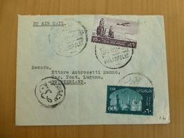 Unitec Arab Republic Heliopolis, Brief nach Lugano 1962